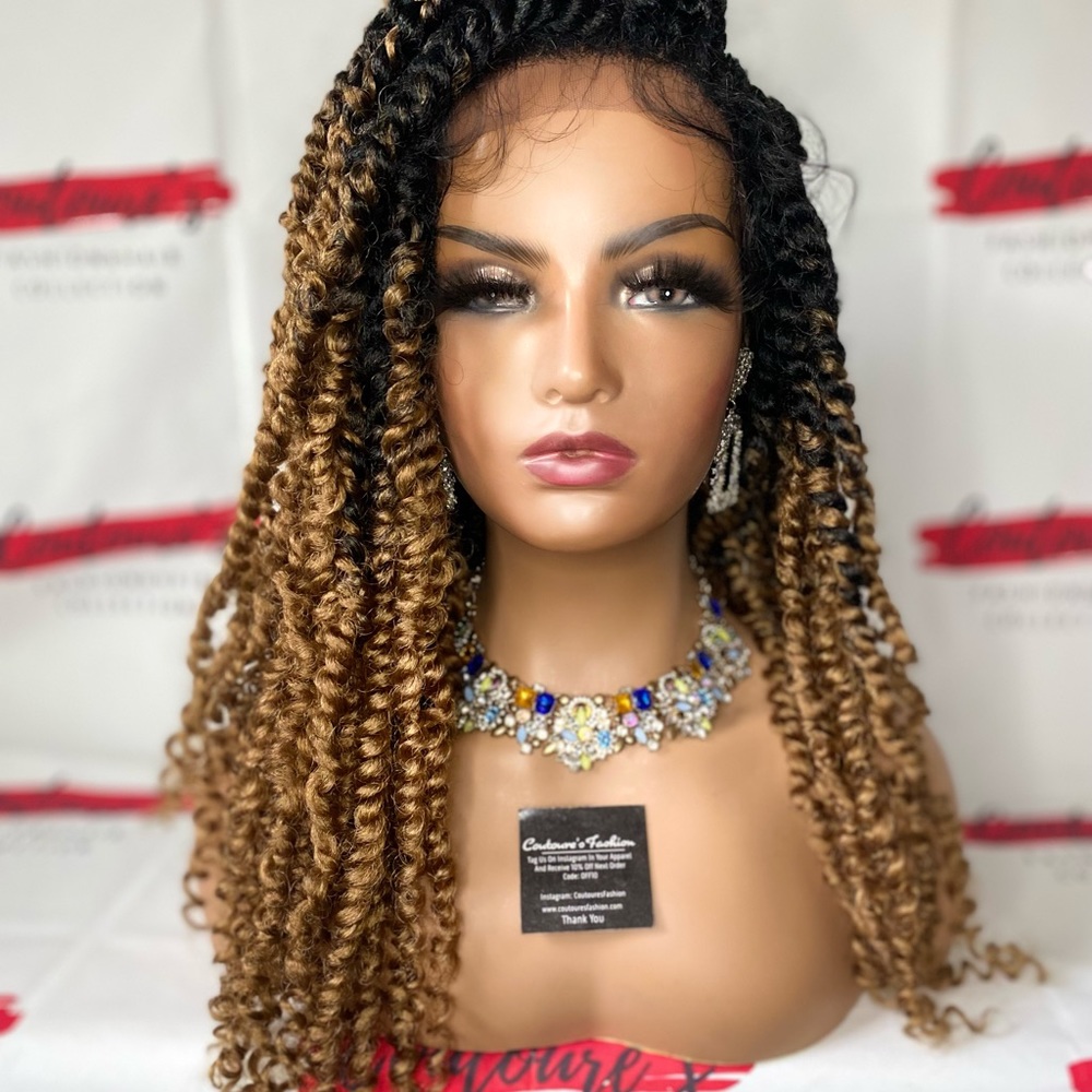 Braided Lace Front Wig